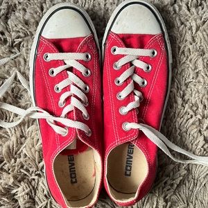 Red Converse Sneakers